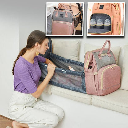 Sac à Langer Lit : La Solution Ultime pour Changer Bébé en Déplacement - Bambin Malin