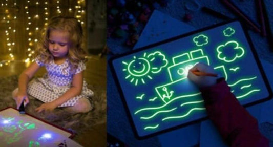 MAGIC LIGHT | Tableau de dessin | Jeux enfants lecoledeschats